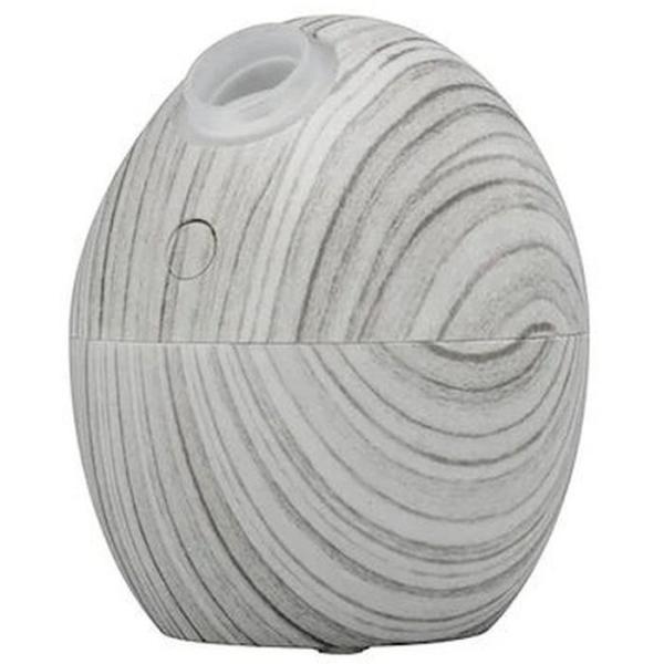 タマゴ型USB加湿器ホワイトアッシュ グリーンハウス GH-UMSED-WA