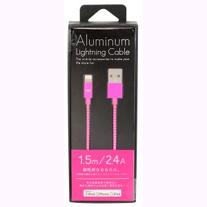 藤本電業 Aluminum Lightning Cable ピンク CK-LA01PK