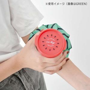 スイカアイスバッグ Sサイズ RED 氷嚢 氷...の詳細画像2