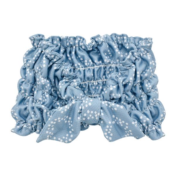 DOT CIRCLE ネッククーラー BLUE GRAY UVカット98％ 首周り 暑さ対策 熱中症...