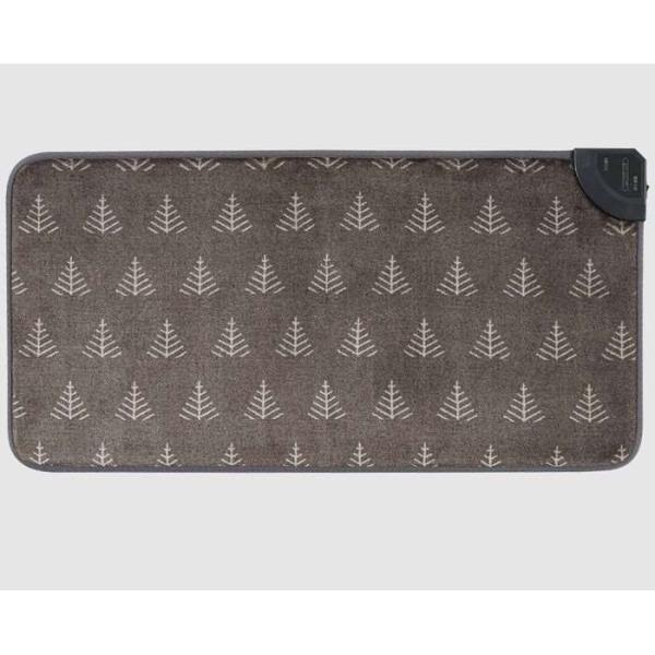 即日出荷 KODEN ホットマット 電気マット 80×40cm 長方形 フランネル ツリー柄 正方形...