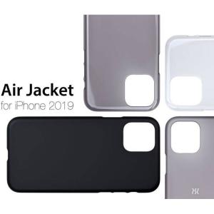 iPhone 11 ケース カバー エアージャケット Air Jacket for iPhone11 ４カラー（Smoke matte・Clear・Rubber Black・Clear Black） パワーサポート PSSK-**｜dresma