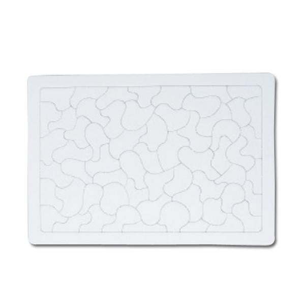 おもちゃ 玩具 オモチャ ジグソーパズルB 60ピース 無地 白 パズル ぱずる 自分で作るジグソー...