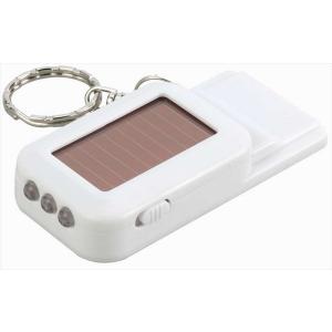ソーラーLED付ホイッスルキーホルダー アーテック 21653