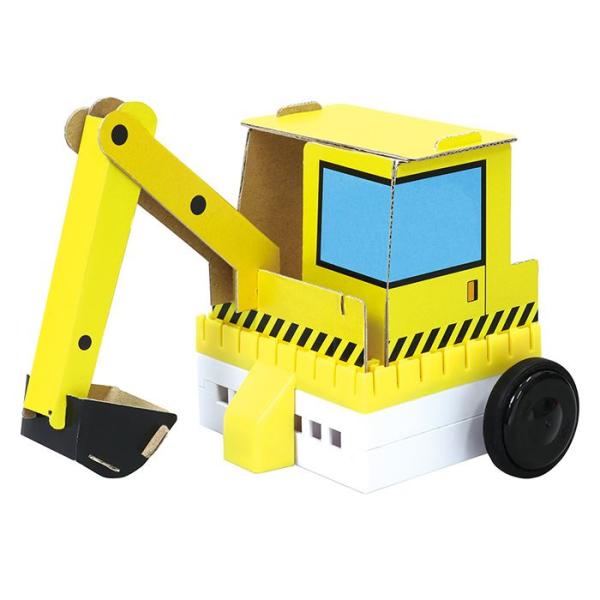 かんたんきせかえロボットカー ロボット プログラミング おもちゃ 玩具 作成キット 手作り ハンドメ...