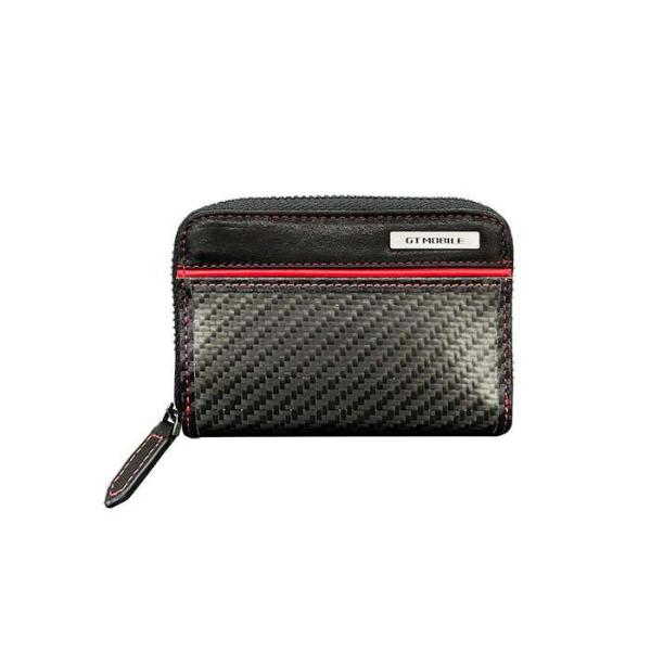 GT-MOBILE リアルカーボン ミニ財布(ラウンドファスナー) エアージェイ GTR-GTW6