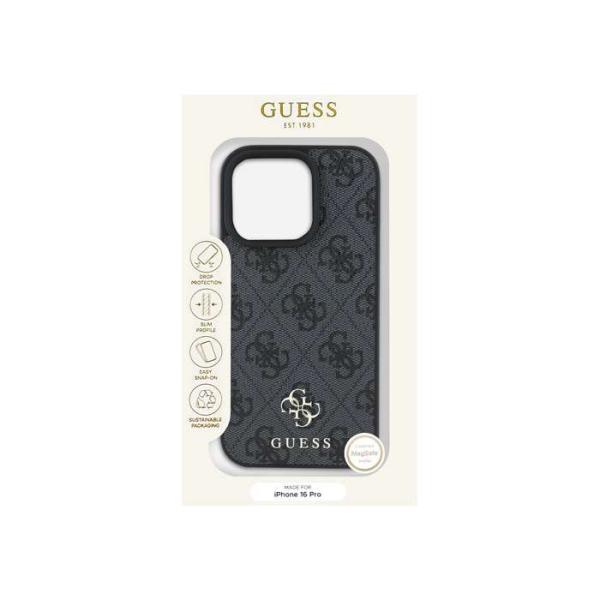 GUESS（ゲス） iPhone16 Pro用  背面ケース GUESS GUHMP16LP4SM4...