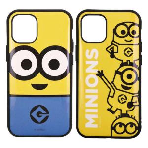 iPhone12mini 対応 iPhone 12 mini 5.4インチ ケース  IIIIfit イーフィット 怪盗グルー ミニオンズ MINIONS ハイブリッドケース｜dresma