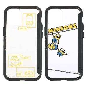 iPhone12mini 対応 iPhone 12 mini 5.4インチ  ケース SHOWCASE+ 扉タイプ クリアケース 怪盗グルー ミニオンズ MINIONS 背面扉｜dresma