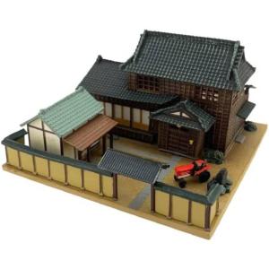 Nゲージ わらぶき農家 ブラック 鉄道模型 ジオラマ ストラクチャー