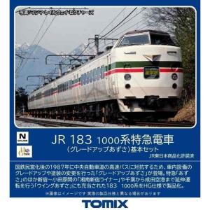 Nゲージ 鉄道模型 183-1000系 特急電車 グレードアップ あずさ基本セット5両 TOMYTEC TOMIX トミーテック 98540｜dresma