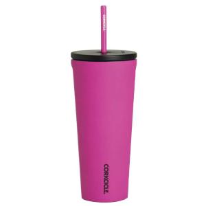 CORKCICLE COLDCUP ストロー付き ベリーパンチ 24oz コールドカップ 保冷保温 すべり止め付き｜dresma