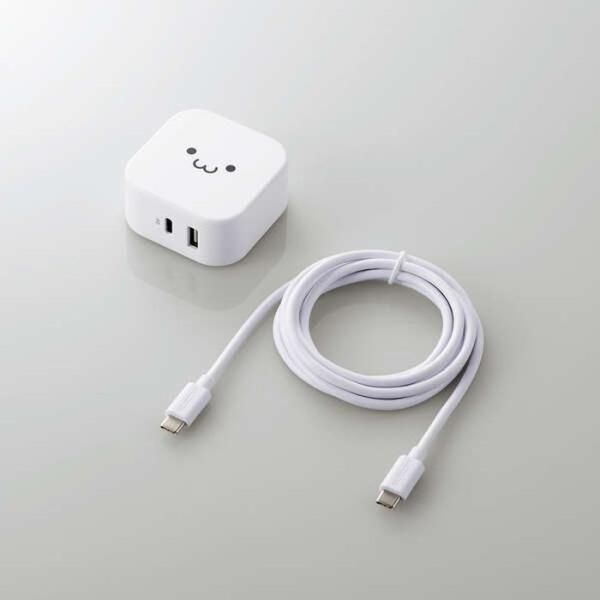 即日出荷 代引不可 AC充電器 USB Power Delivery20W+12W C-Cケーブル付...