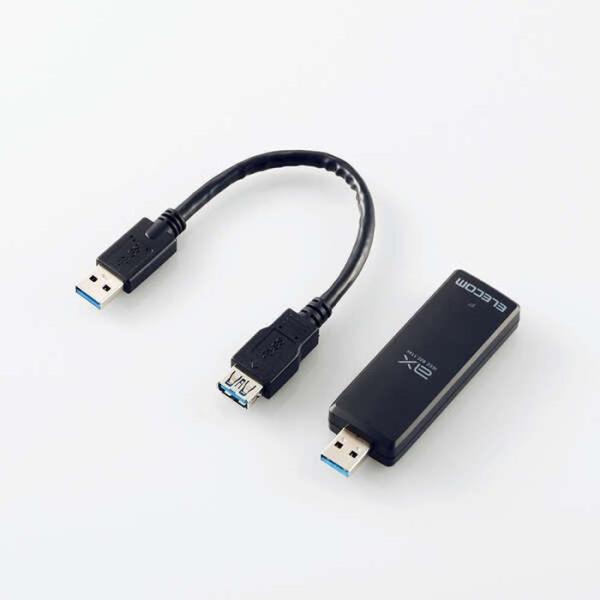 代引不可 Wi-Fi 6・USB3.0対応 1201無線LANアダプター エレコム WDC-X120...
