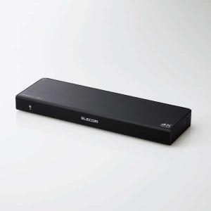 あすつく 代引不可 HDMI分配器 4K60Hz対応 18Gbps 8ポート エレコム VSP-HDP18BK