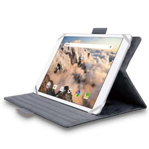 即日出荷 代引不可 タブレットケース カバー 汎用 8.5〜11.5インチ ソフトレザー 手帳型 フラップ マグネット 3アングル ブラック｜dresma