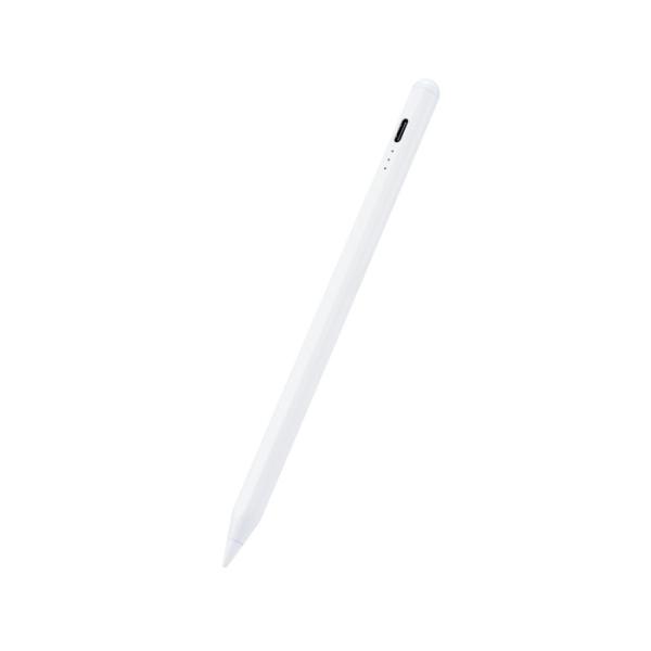 代引不可 タッチペン スタイラスペン 充電式 USB Type-C 充電 傾き感知 極細 D型 ペン...