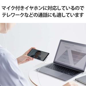 代引不可 タイプC イヤホン 変換アダプタ U...の詳細画像3