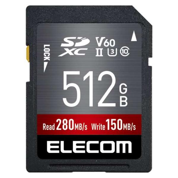 代引不可 SDカード SDXC 512GB Class10 UHS-II U3 V60 最大転送速度...