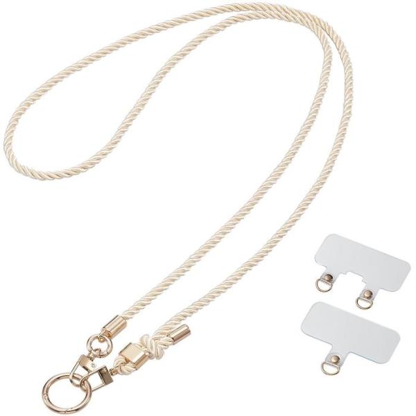 即日出荷 代引不可 スマホショルダーストラップ ストラップホールシート付属(1口タイプ×1枚 2口タ...