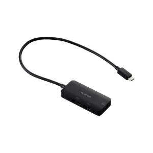 USB Type-C 3-in-1 ドッキングハブ 黒