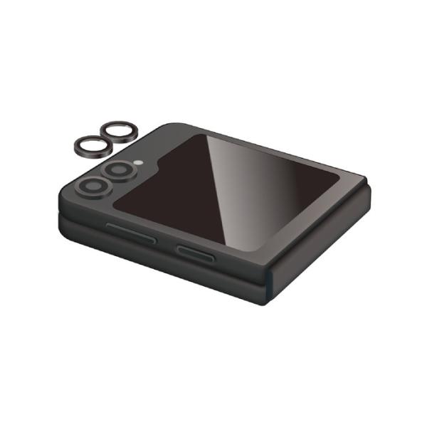 代引不可 Galaxy Z Flip6 ( SC-54E ) レンズカバー カメラ保護 ガラスフィル...