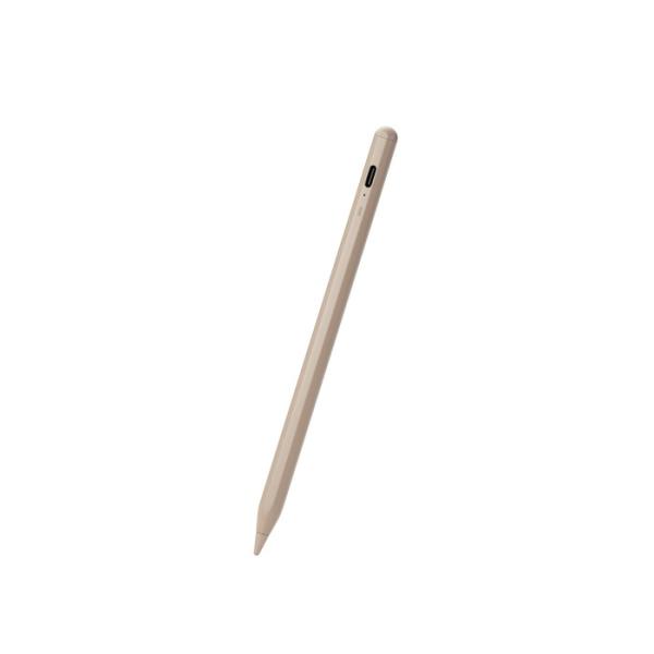 代引不可 タッチペン スタイラス リチウム充電式 汎用 USB-C充電 ペン先交換可能 ペン先付属 ...