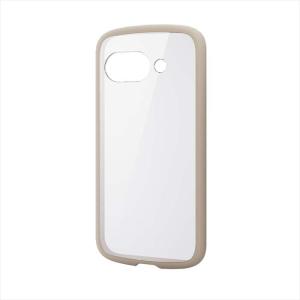代引不可 Google Pixel 9a ケース ハイブリッド カバー カフェオレ