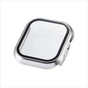 代引不可 アップルウォッチ カバー Apple Watch Series 11 / 10 [ 42mm ] フルカバー ケース シルバー