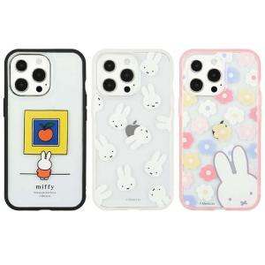 iPhone13Pro iPhone6.1インチ 3眼モデル 対応 ケース IIIIfit clear ミッフィー Miffy ハイブリッドケース｜dresma