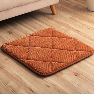 北海道 沖縄 離島配送不可 代引不可 クッション 座布団 正方形 約60×60cm 極厚くつろぎクッション コーデュロイ調