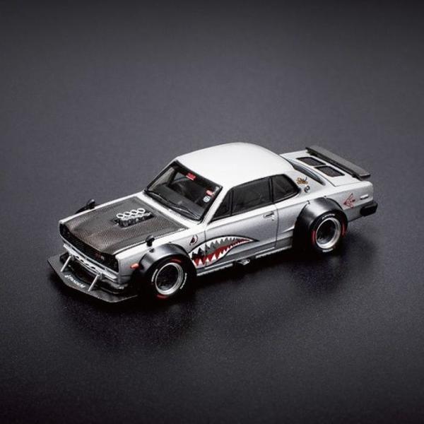 PRE5 POP RACE x Enigma 1/64 SKYLINE GT-R V8 DRIFT ...
