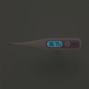 即日出荷 バックライト付 婦人用体温計 CIT...の詳細画像1