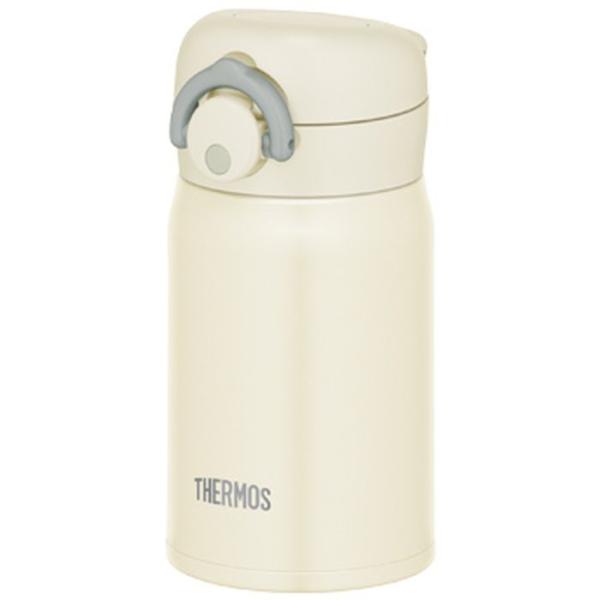 真空断熱ケータイマグ THERMOS 丸洗いOK 魔法びん構造 保温 保冷 0.25L ナチュラルホ...