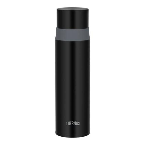 THERMOS 水筒 ステンレスボトル 0.5L ストーンブラック 保温 保冷 スリム フルオープン...