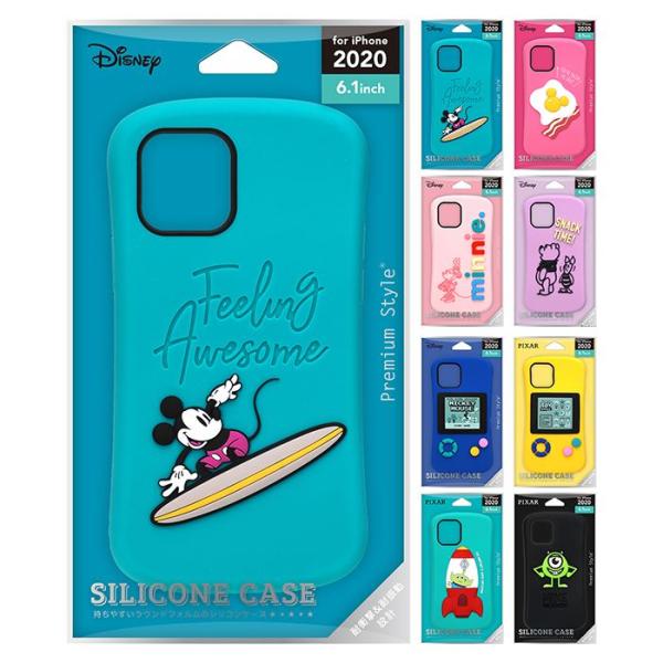 iPhone 12/iPhone 12 Pro シリコンケース 耐衝撃 耐振動 アンチダスト ディズ...