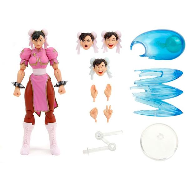 ストリートファイター チュンリー　ピンク　デラックス仕様 アクションフィギュア 1/12 スケール ...