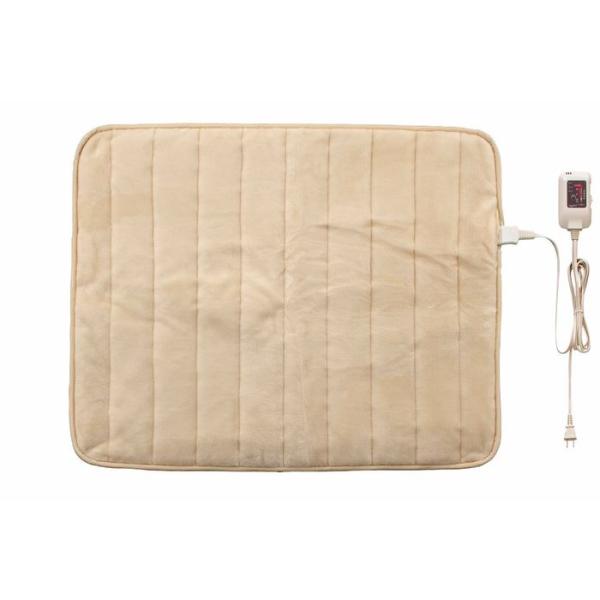 あったかパーソナルマット 暖房器具 ホットマット 約80cm×100cm 55W アイボリー sug...