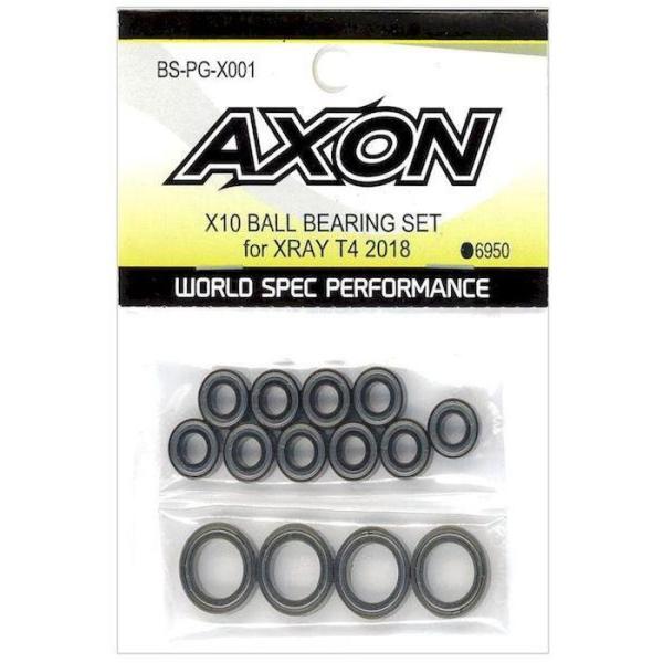 X10 BALL BEARING SET for XRAY T4 2018 アクソン BS-PG-X...
