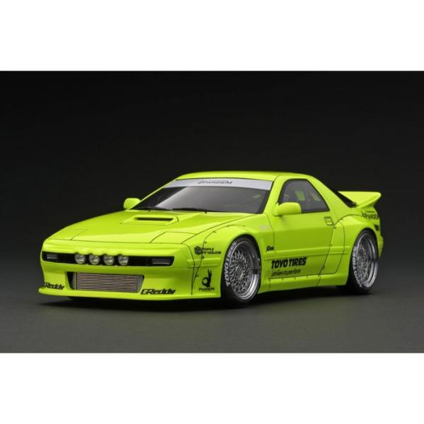 1/18 イグニッションモデル PANDEM RX-7 (FC3S) Yellow ミニカー 模型 ...