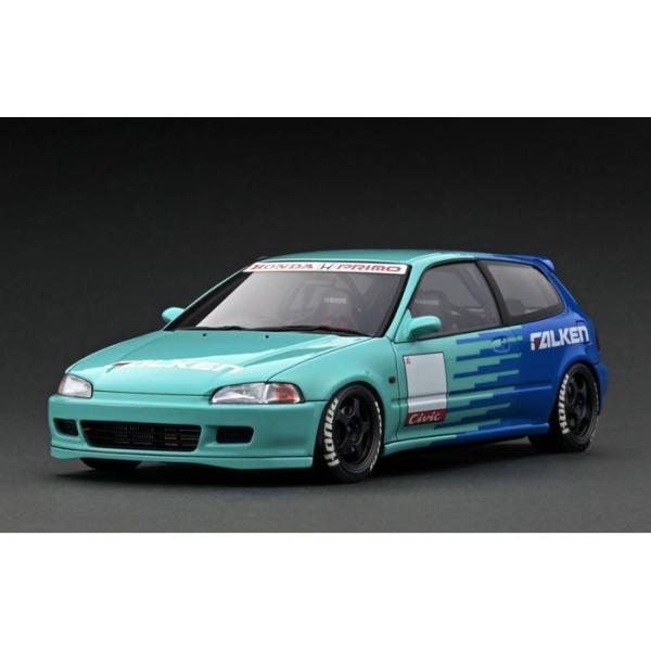 1/18 イグニッションモデル IG Honda CIVIC (EG6) Blue ミニカー 模型 ...