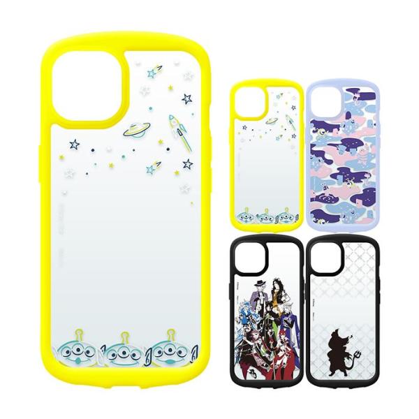 iPhone 13 6.1インチ ディズニー ガラスタフケース 耐衝撃 耐振動 飛散防止 PGA P...