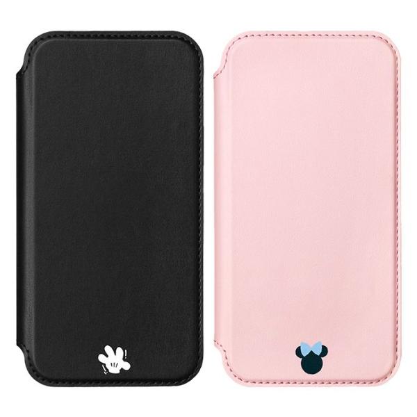 iPhone 13 Pro Max 6.7インチ ディズニー ガラスフリップケース 背面クリア 手帳...