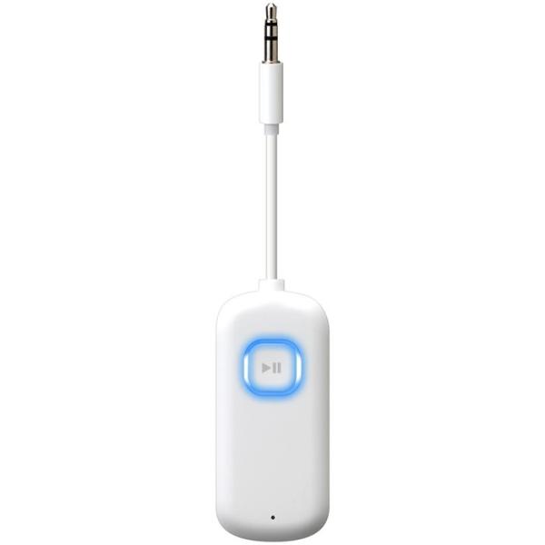 Bluetooth トランスミッター レシーバー ホワイト  スマホ タブレット 外部出力 ワイヤレ...