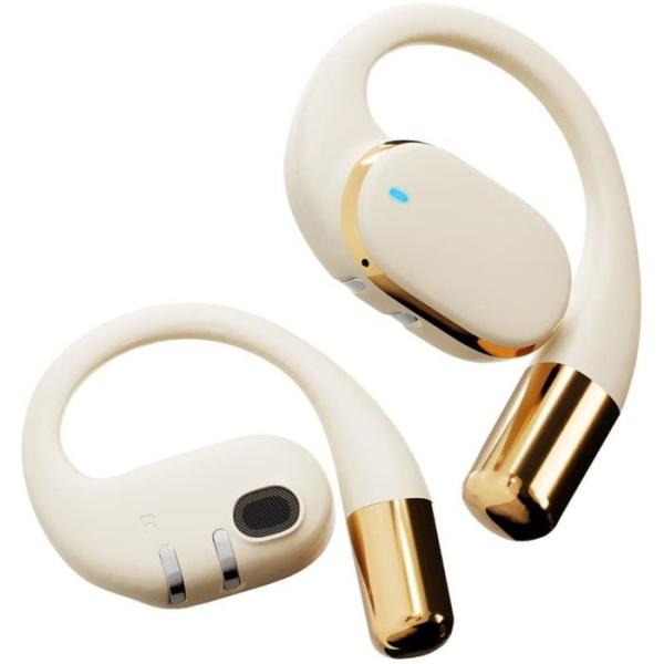 オープンイヤー型 ワイヤレスイヤホン [ベージュ] PGA PG-BTE20AR2BE