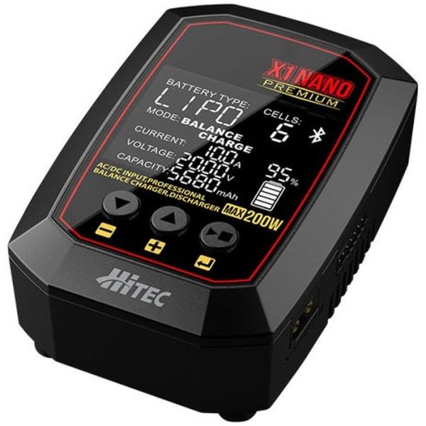 AC/DC BALANCE CHARGER X1 NANO PREMIUM ハイテックマルチプレック...