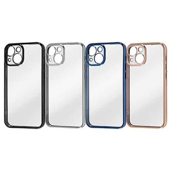iPhone 13 mini 5.4インチ メタリックケース 衝撃吸収 ソフトケース レイアウト R...