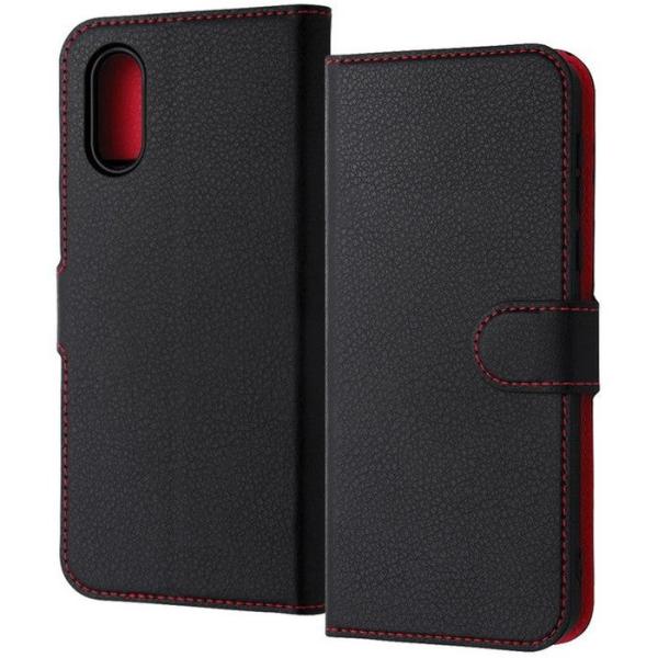 シンプルスマホ7/BASIOact2/シンプル6/actLS耐衝レザーマグ/BKRD レイ・アウト ...