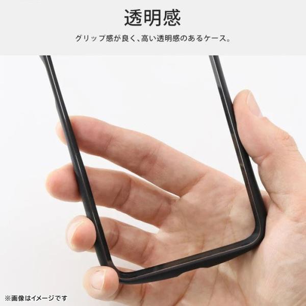 iPhone 16e LS Puffull 耐衝撃 BP ハイブリッドケース/ペールBL レイ・アウ...