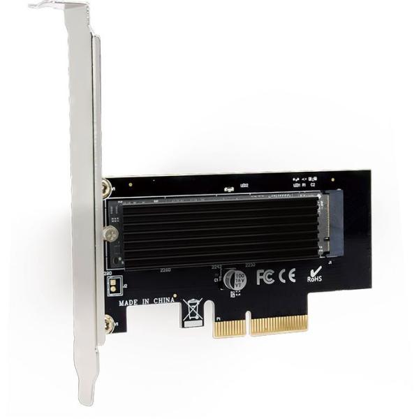 NVMe GETA NVMe M.2 SSDをPCI Express×4に接続するボード 拡張 エア...